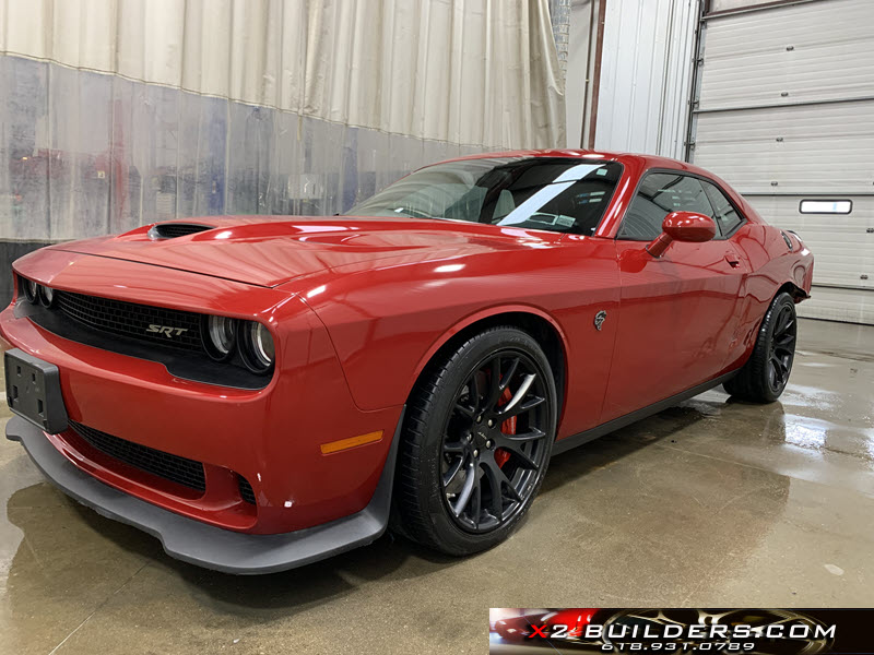 Salvage 2016 Dodge Challenger Hellcat SRT | X2 BUILDERS