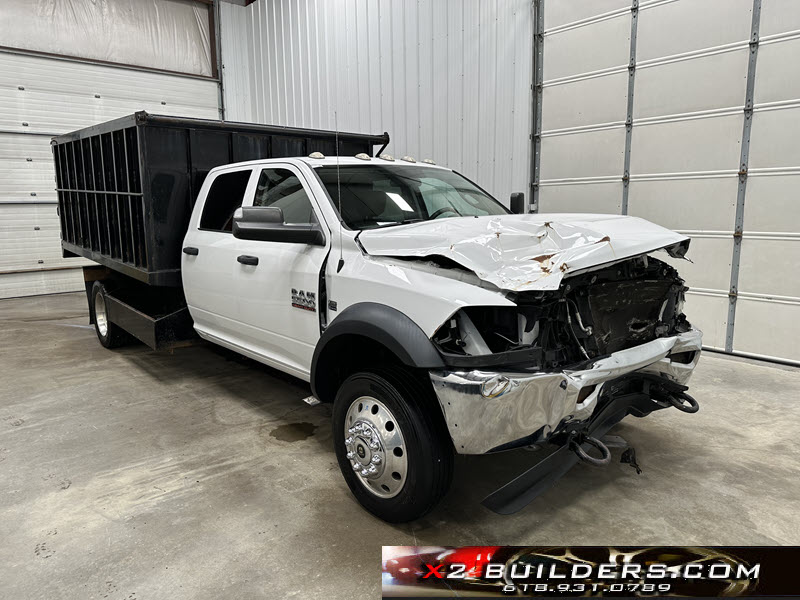 Salvage 2016 RAM CHASSIS 5500 DUMP TRUCK | X2 BUILDERS