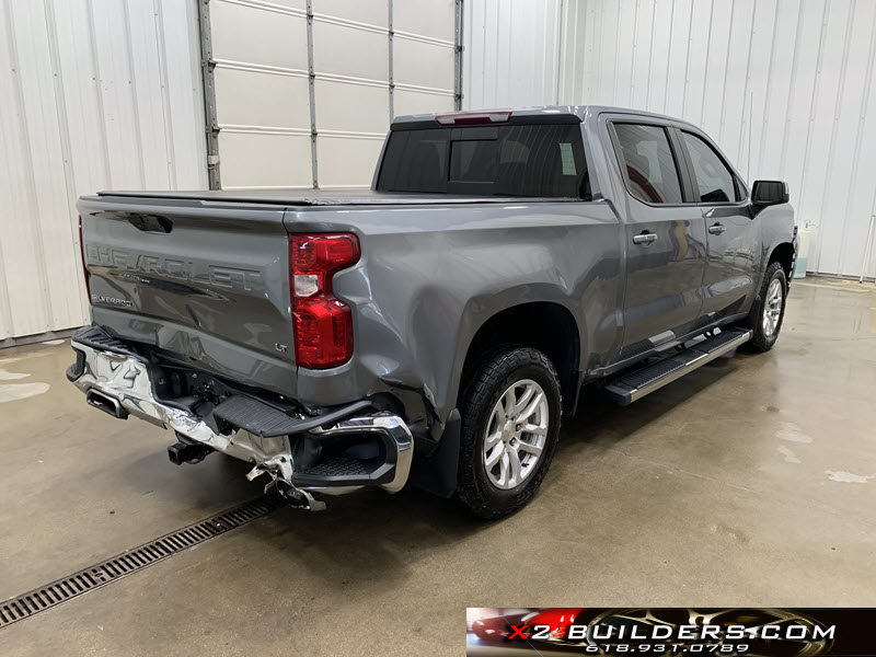 Salvage 2019 Chevrolet Silverado K1500 LT Z71 4x4 | X2 BUILDERS