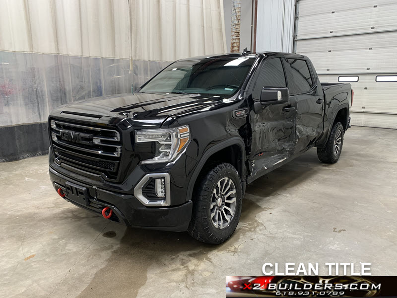 Salvage 2020 GMC Sierra K1500 AT4 | X2 BUILDERS