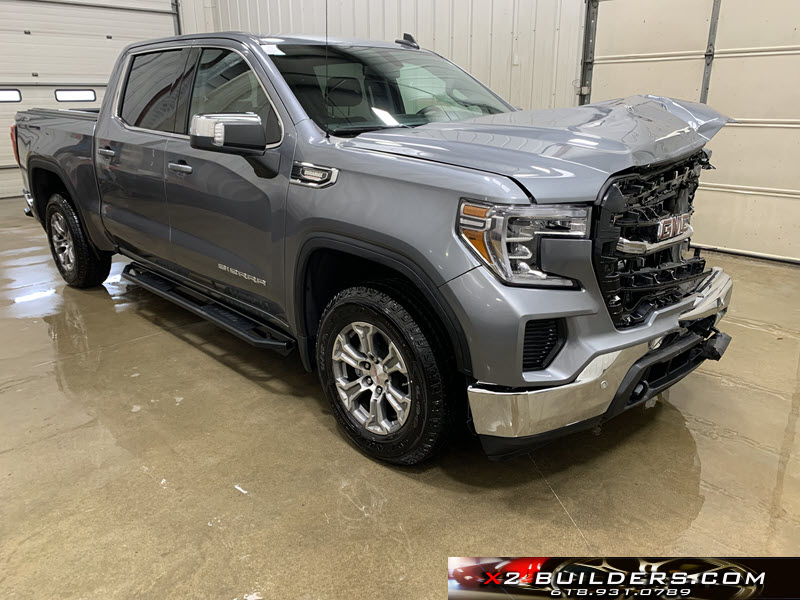 Salvage 2021 GMC Sierra K1500 SLE Duramax 4x4 | X2 BUILDERS