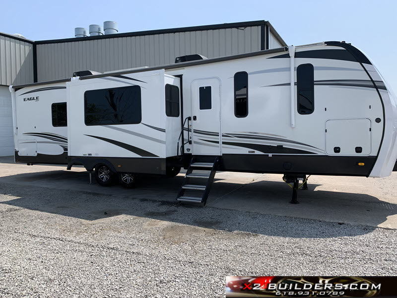 Salvage 2021 Jayco Eagle 340DROK Travel Trailer | X2 BUILDERS