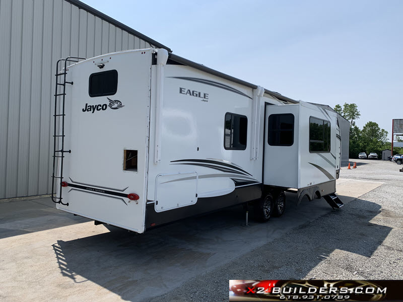 Salvage 2021 Jayco Eagle 340DROK Travel Trailer | X2 BUILDERS