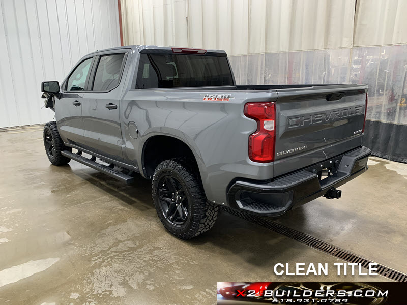 Salvage 2022 Chevrolet Silverado K1500 Trailboss LTD | X2 BUILDERS