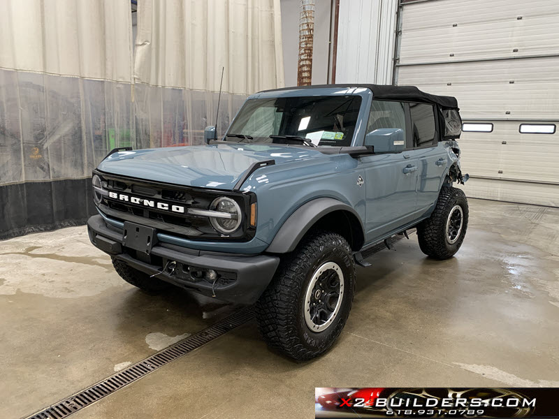 Salvage 2022 2022 FORD BRONCO OUTER BANKS ADVANCED | X2 BUILDERS