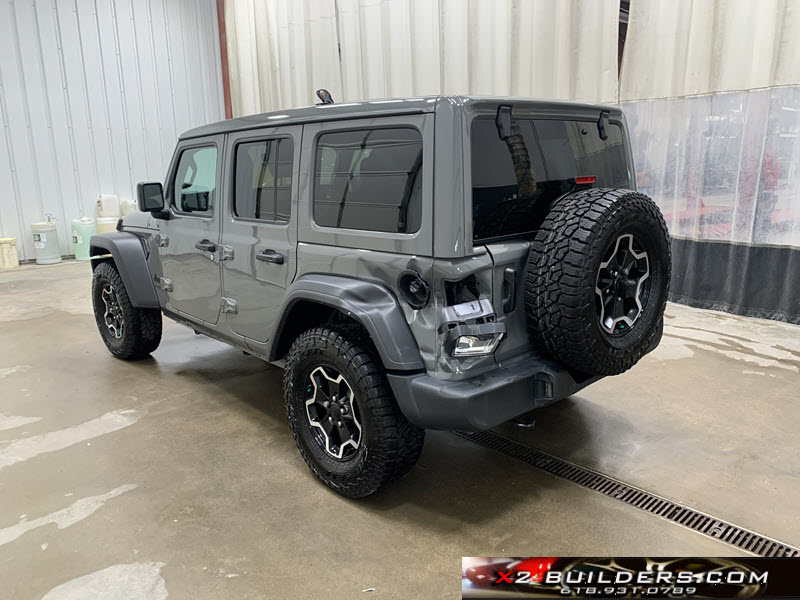 Salvage 2022 Jeep Wrangler Unlimited Sport S | X2 BUILDERS