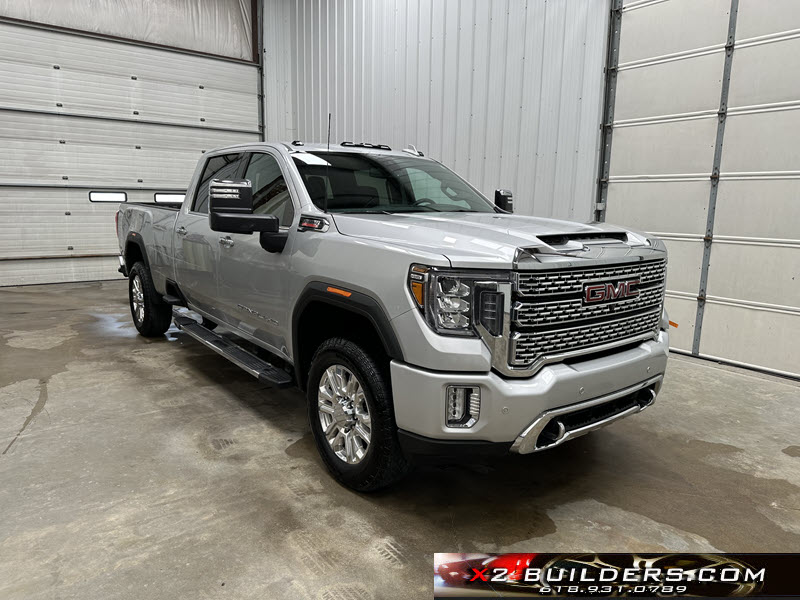 Salvage 2023 GMC Sierra K3500 HD Denali 4x4 Diesel | X2 BUILDERS