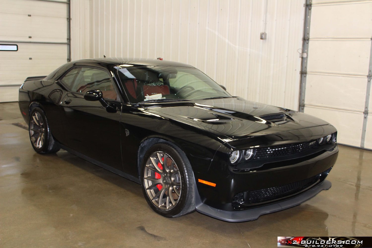 Salvage 2016 Dodge Challenger Hellcat SRT | X2 BUILDERS