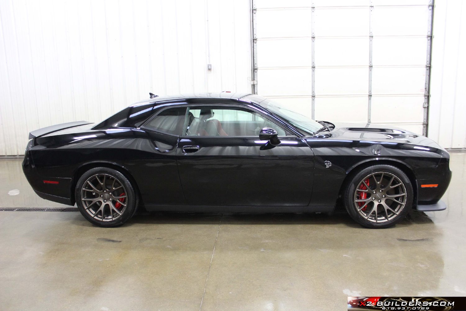 Salvage 2016 Dodge Challenger Hellcat SRT | X2 BUILDERS